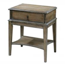  24312 - Uttermost Hanford Weathered Side Table